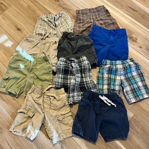 Lot of 10 pairs of little boys shorts size 4T